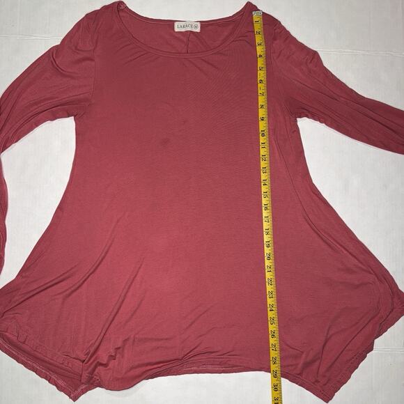 Larace Tunic Women M  Top Everyday Basic Casual Loungewear Minimalist  Simple - Picture 4 of 7